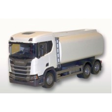 Scania Cs20H 6X2 Citytrailer - White 1:25 Scale